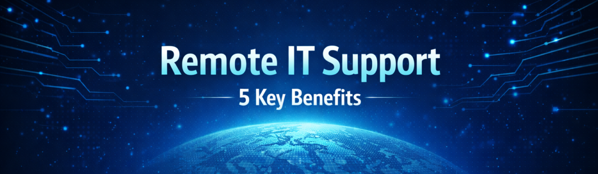 5 Key Benefits of Remote IT Support for Modern Businesses